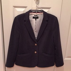 Talbots Aberdeen Navy Blazer, Coat